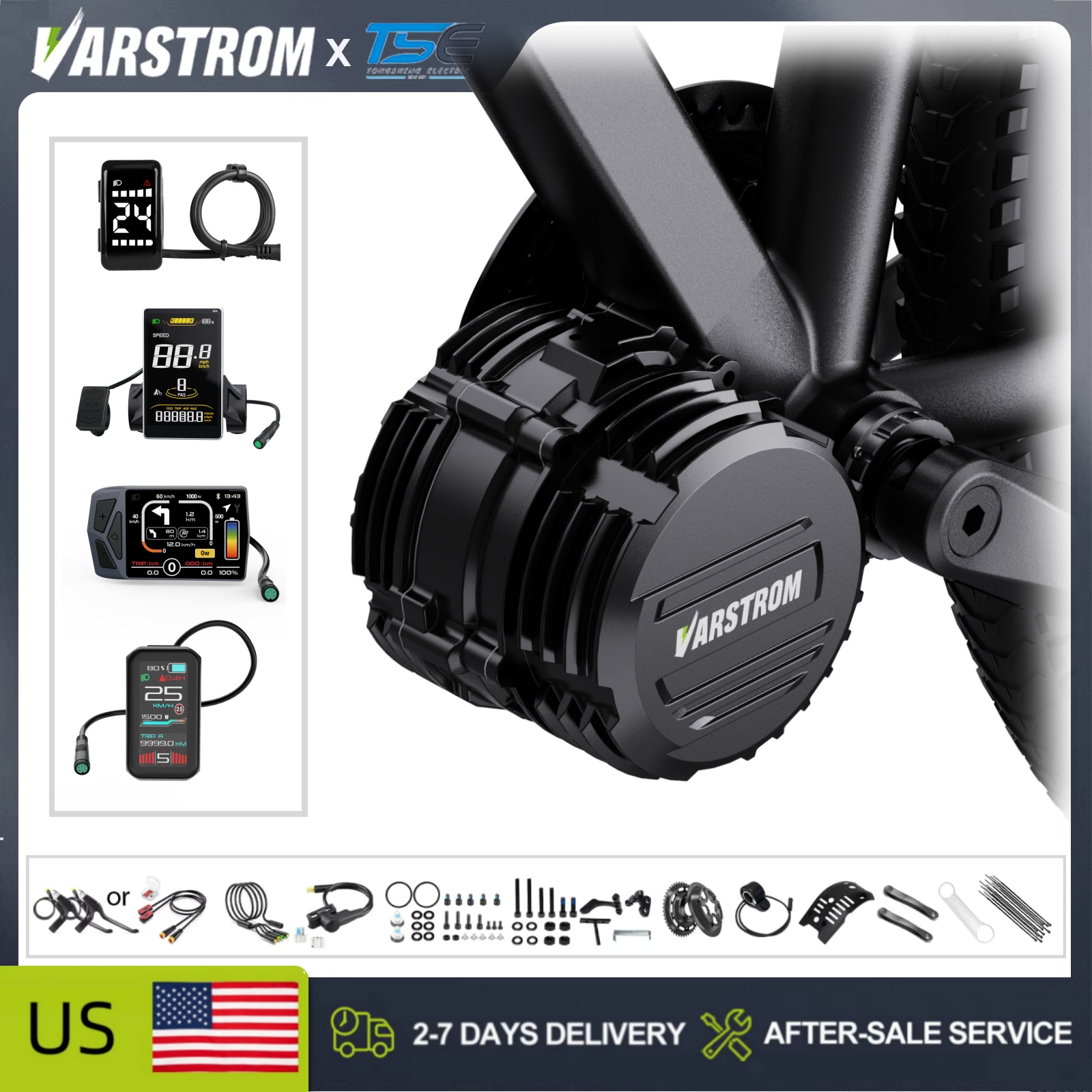 [Produkt dostępny w magazynie  – Mid Drive Conversion Kit 1000W recenzja i cena